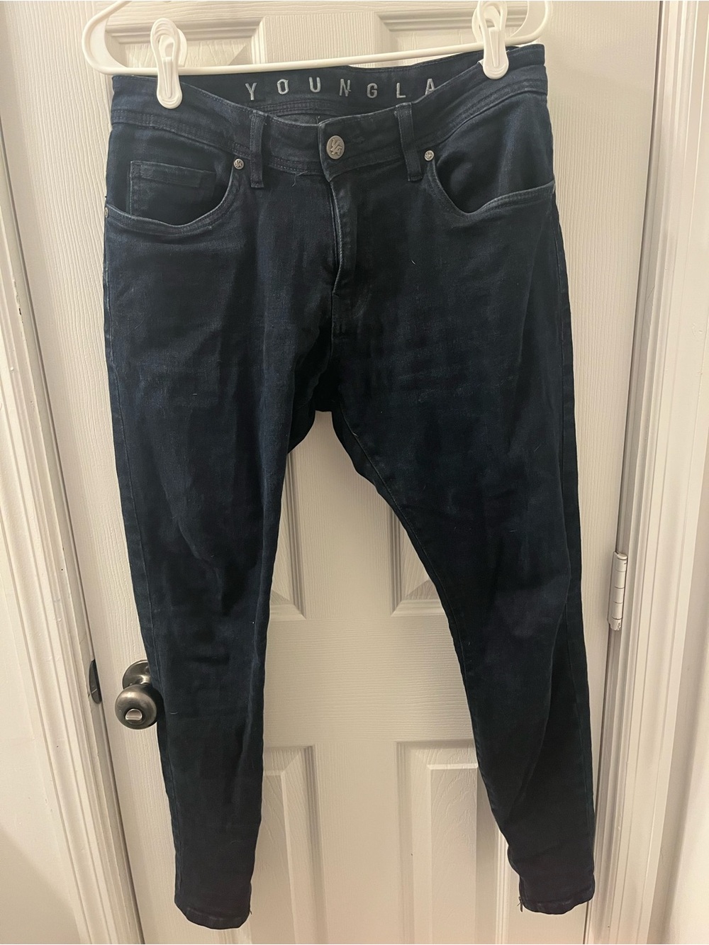 YoungLA 603 Perfect Skinny Jeans Deep Indigo 30x28